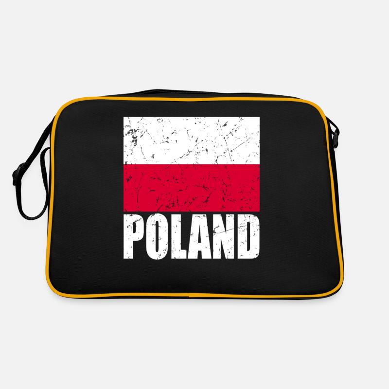 Polen Fahne Retro Tasche