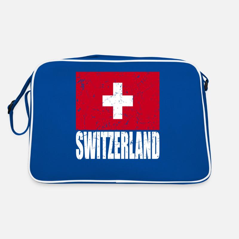 Drapeau de la Suisse Sac Retro