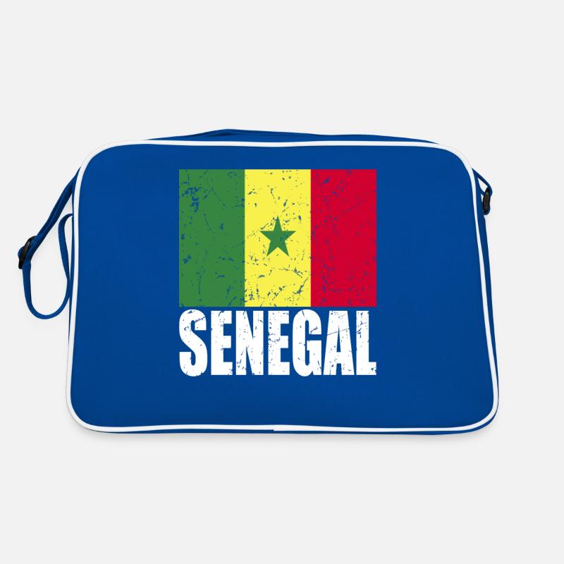 Drapeau du Sénégal Sac Retro