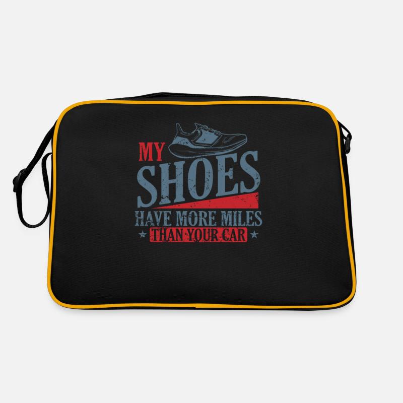Mes chaussures ont plus de Miles que votre Car Jogging Sac Retro