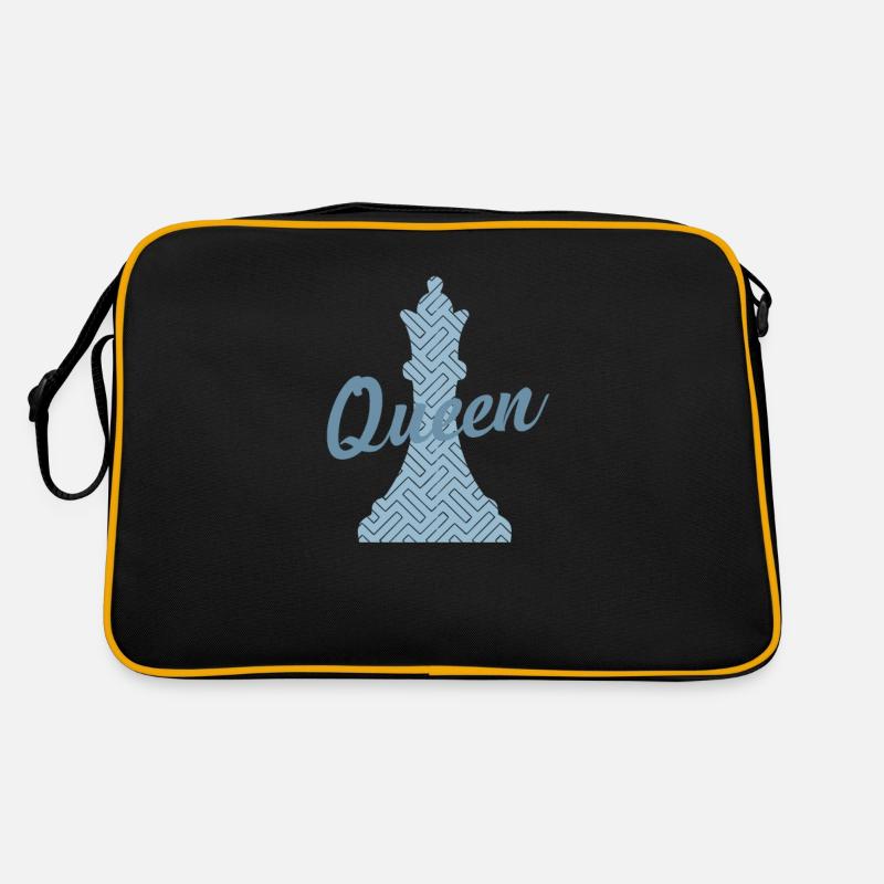 Queen Queen Chess Intelligence Jeu de casse-tête Sac Retro