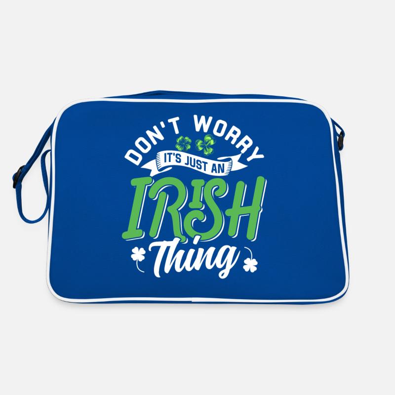 Keine Sorge Das Ist Nur Eine Irische Eigenart Ire Retro Tasche