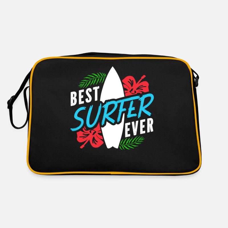 Bester Surfer Aller Zeiten Surfing Surfen Retro Tasche