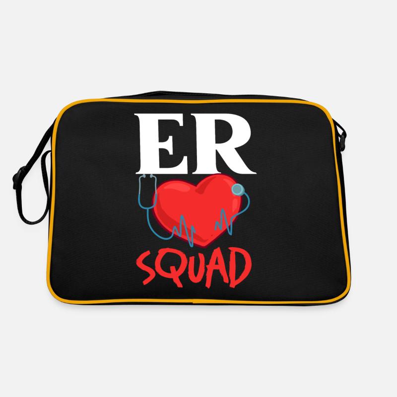 Emergency Department Emergency Nurse First Aid Retro Bag