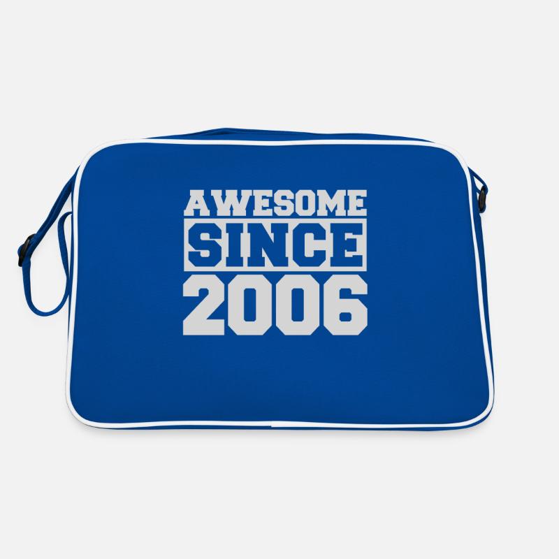 Awesome since 2006 Retro Tasche