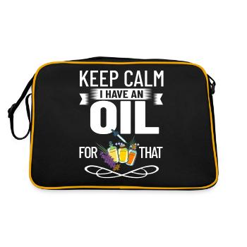 Essential Oil Diffuser Aromatherapy Plants - Retro Bag - black/gold - Back