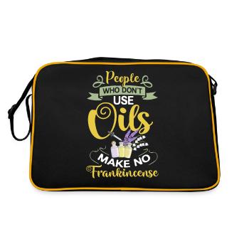 Essential Oil Diffuser Aromatherapy Plants - Retro Bag - black/gold - Back