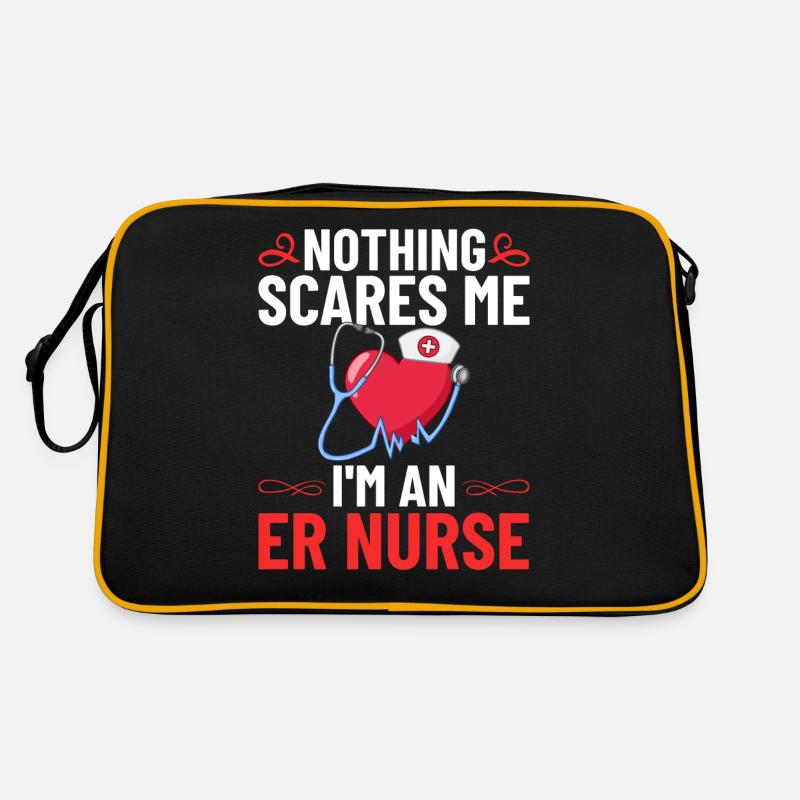 Emergency Room Emergency Nurse First Aid Retro Bag
