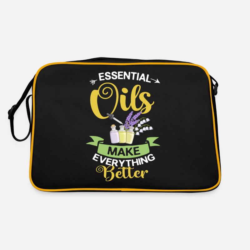 Diffuseur d'Huiles Essentielles Plantes d'Aromathérapie Sac Retro