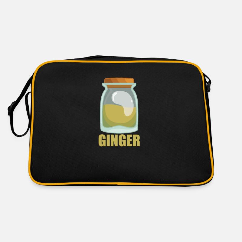Ginger Gewürz Geschmack Essen Kochen Retro Tasche