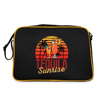 Tequila sunrise - Sac Retro - noir/or - Dos