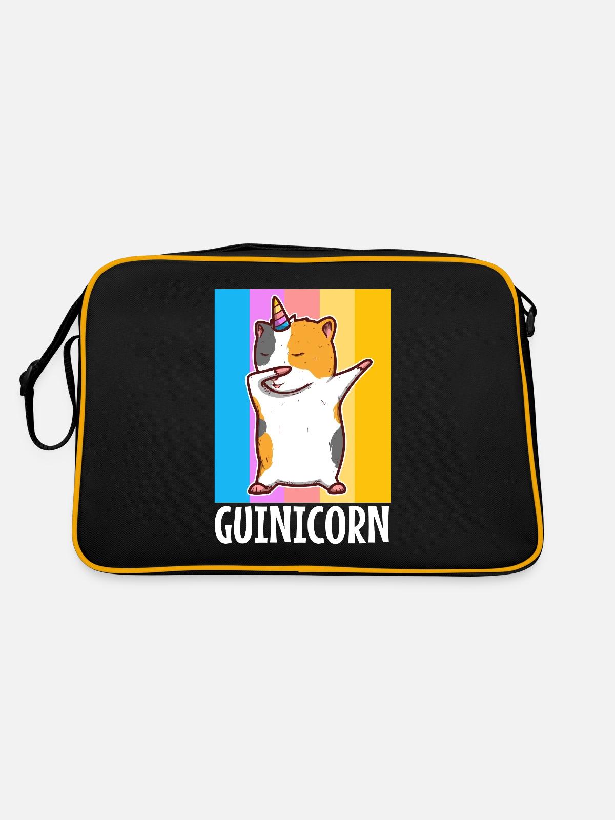 Guinicorne - Sac Retro - noir/or - Dos