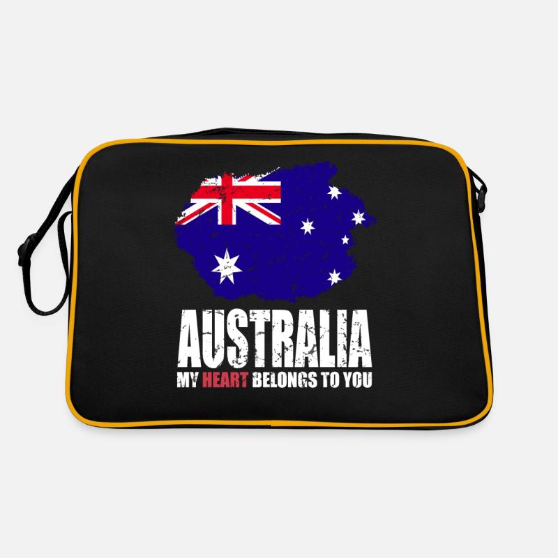 Drapeau de l’Australie Sac Retro
