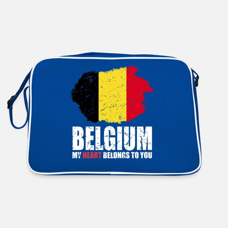 Drapeau de la Belgique Sac Retro