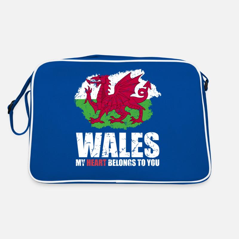 Drapeau du Pays de Galles Sac Retro