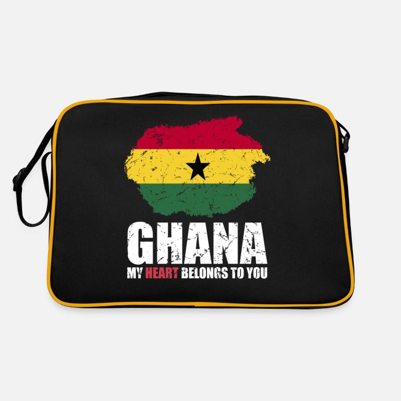 Drapeau du Ghana Sac Retro