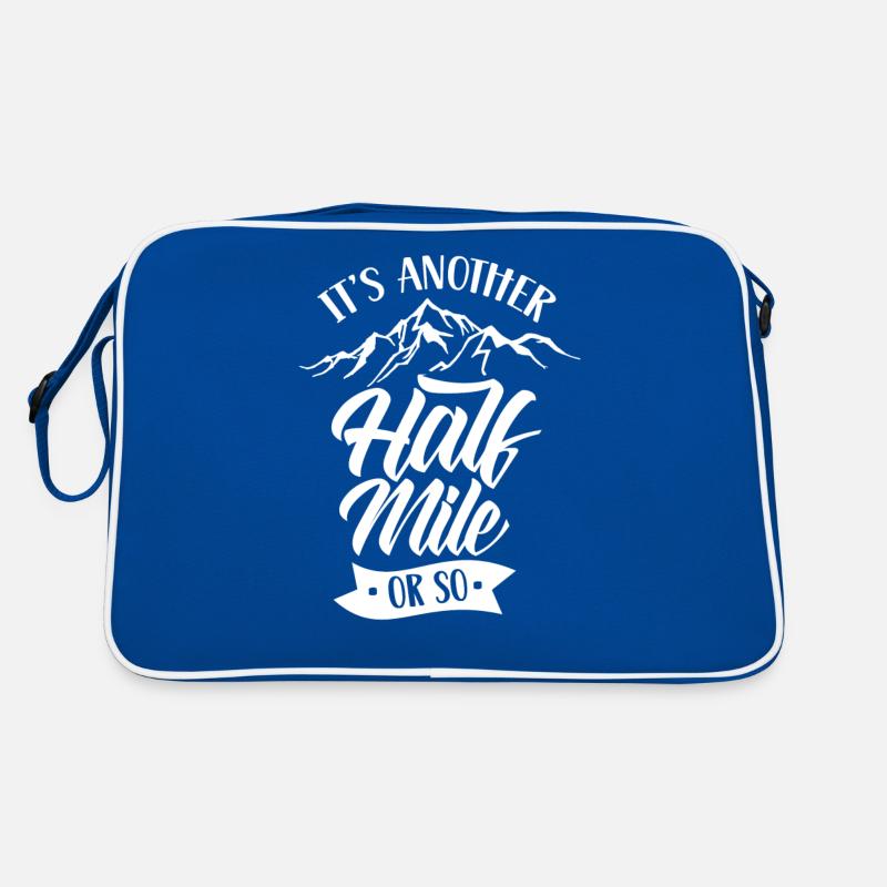 It's still half a mile or so hike Retro Bag