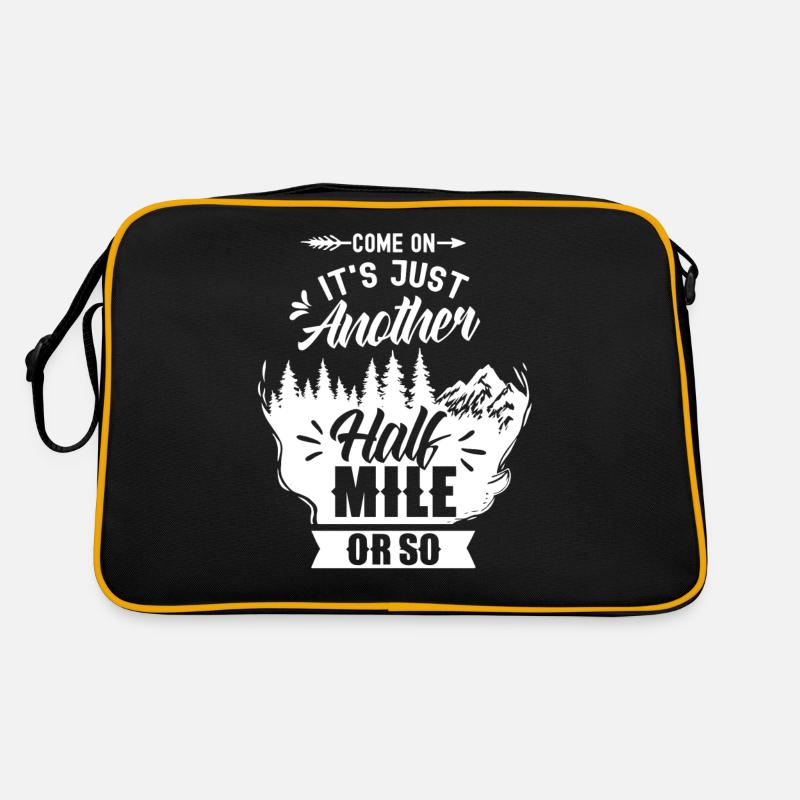 Come on it's only half a mile or so Retro Bag