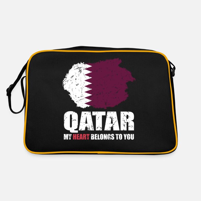 Drapeau du Qatar Sac Retro