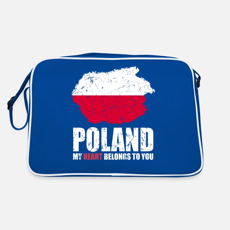 Drapeau de la Pologne Sac Retro