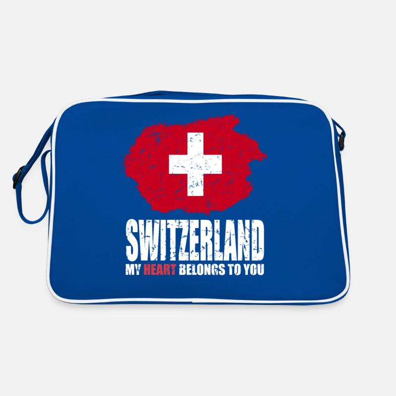 Drapeau de la Suisse Sac Retro