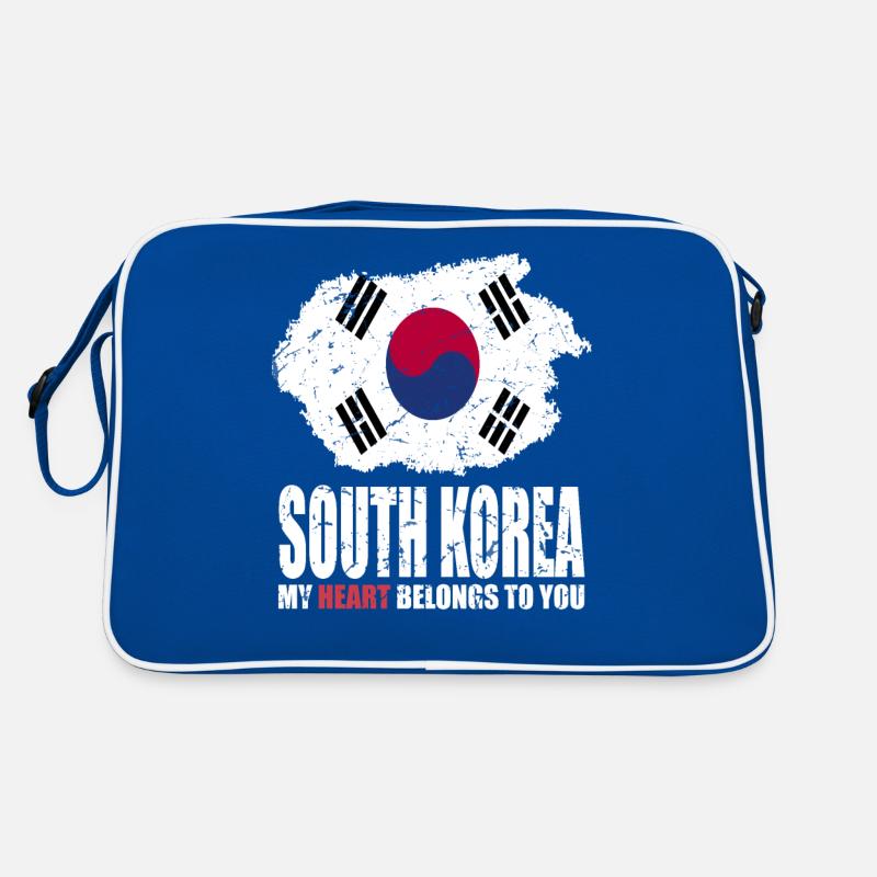 Drapeau de la Corée du Sud Sac Retro