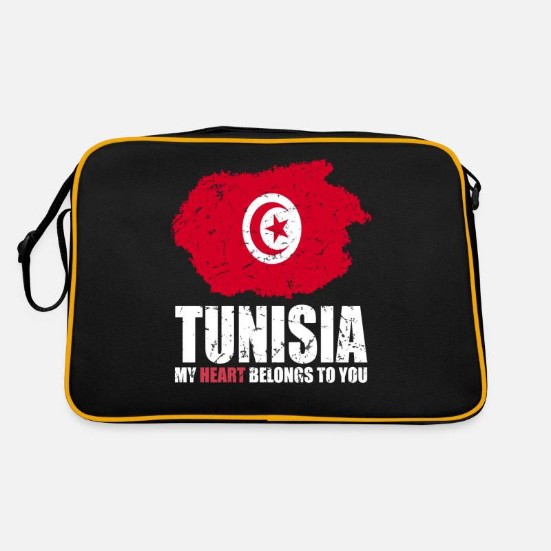 Drapeau de la Tunisie Sac Retro