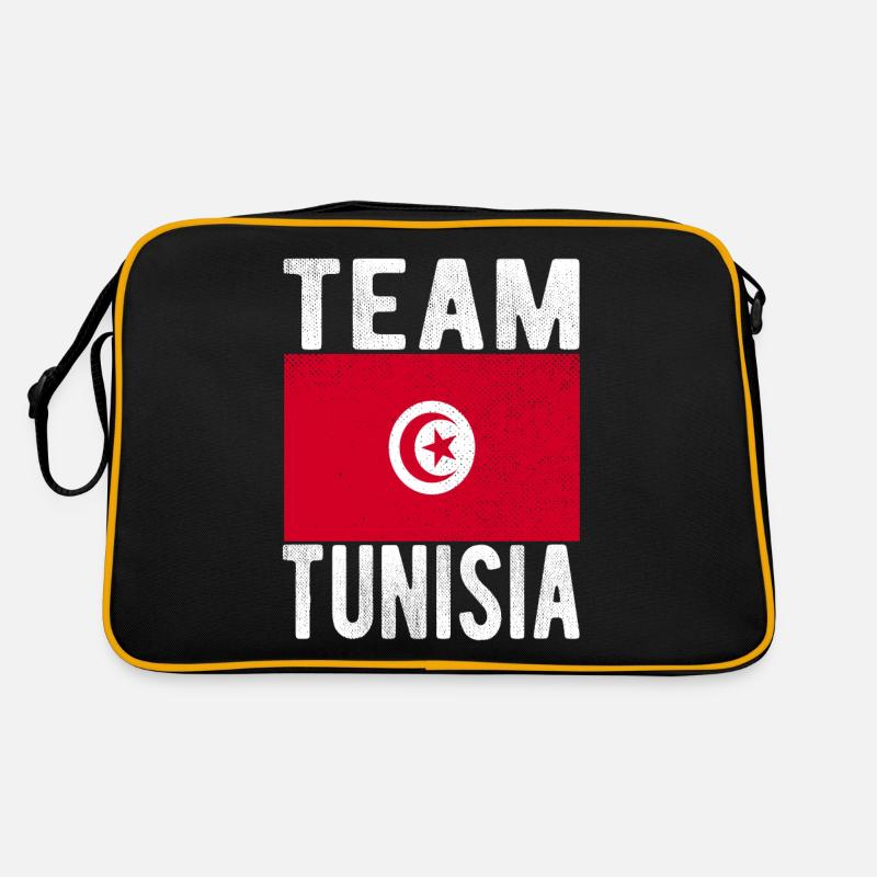 Drapeau de la Tunisie Sac Retro