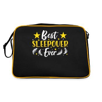 Meilleure nuit de tous les temps nuit de fête - Sac Retro - noir/or - Dos