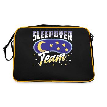 Nuit d’équipe douce - Sac Retro - noir/or - Dos