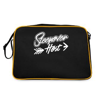 Hôtes pour la nuit Passez la nuit - Sac Retro - noir/or - Dos