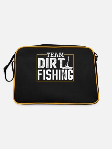 Équipe Dirt Fishing Détection de métaux Détection de métaux - Sac Retro - noir/or - Dos