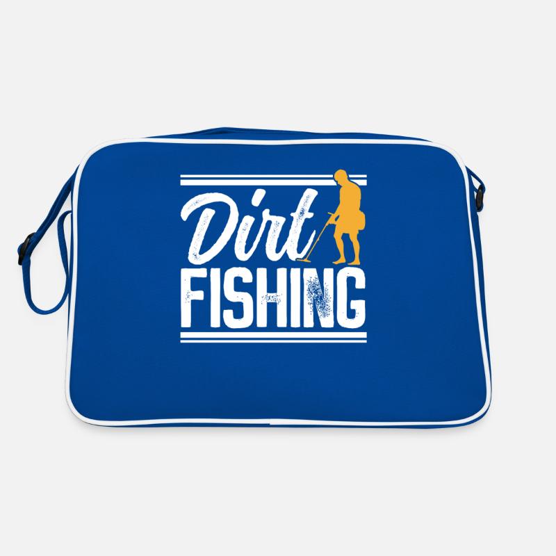 Détection de métaux de pêche à la saleté Sac Retro