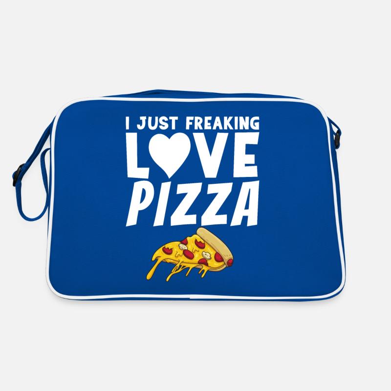 Snack Pizzalove Pizza Lover Gift Retro Bag