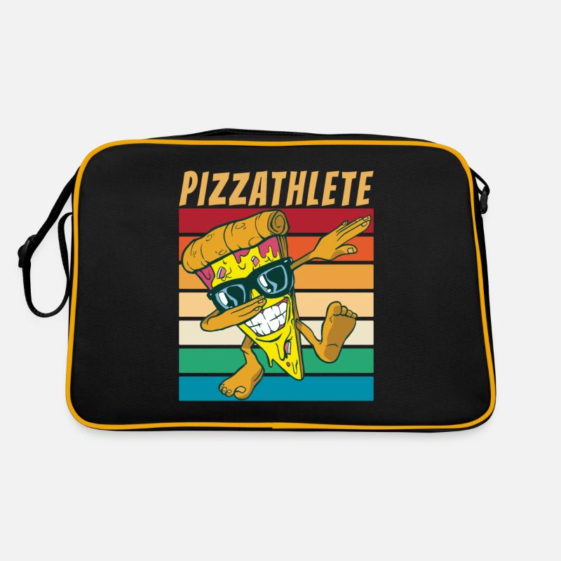 Snack Pizzalove Pizza Lover Gift Retro Bag