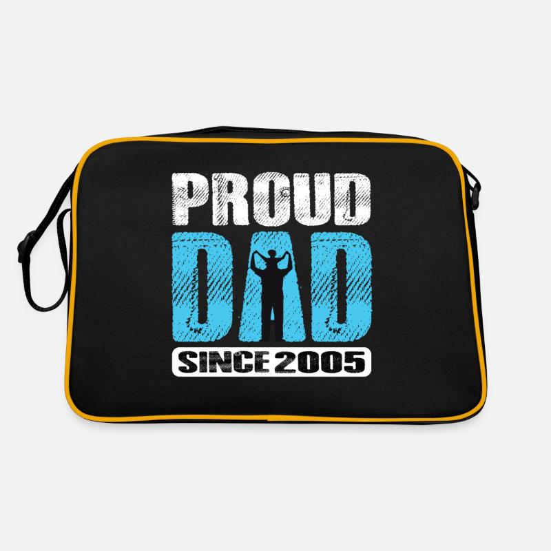 Proud Dad Since 2005 Retro Bag