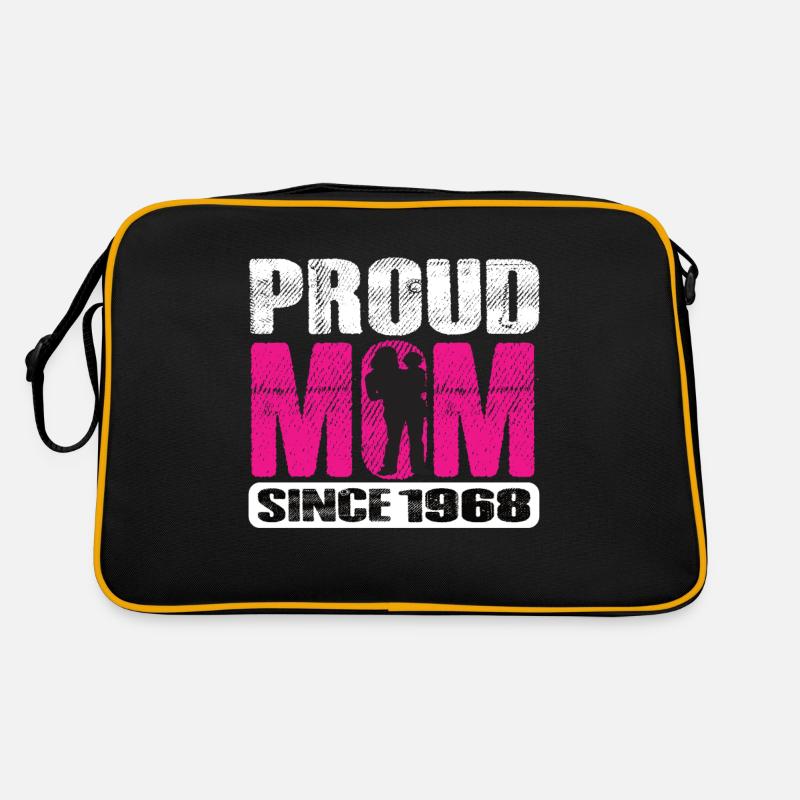 Proud Mom Since 1968 Retro Bag