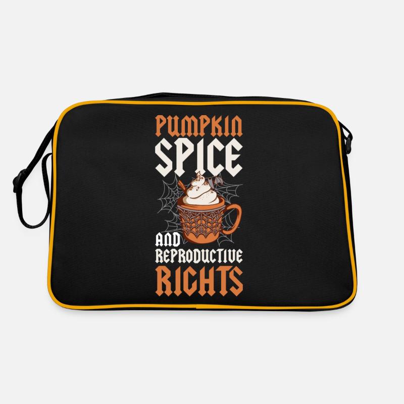 Pumpkin Spice Reproductive Rights Pumpkin Gift Retro Bag