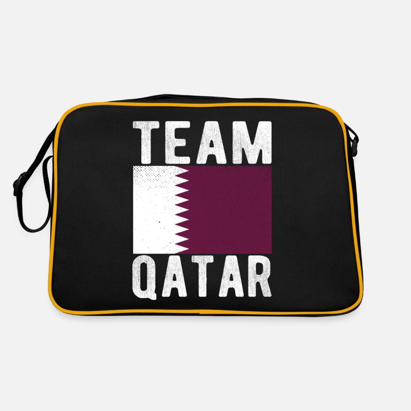 Drapeau du Qatar Sac Retro
