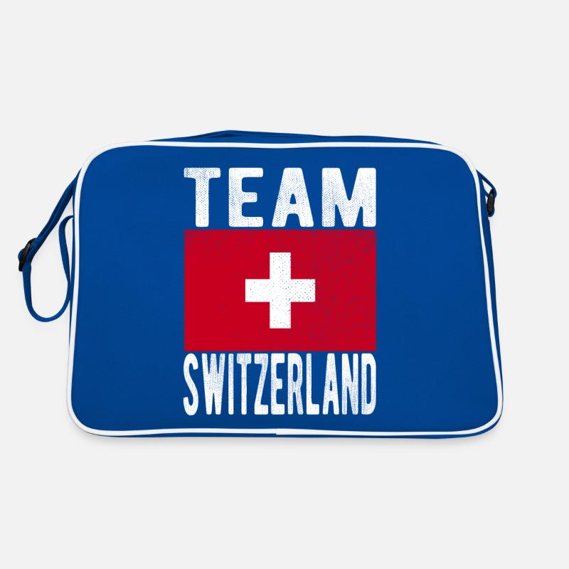 Drapeau de la Suisse Sac Retro