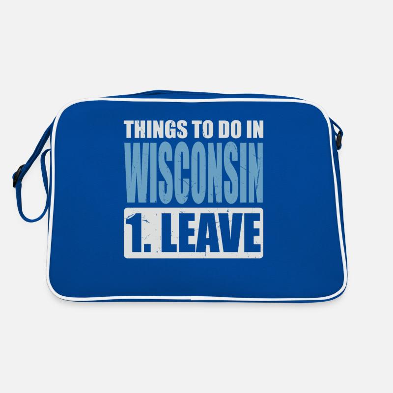 Mème du Wisconsin Sac Retro