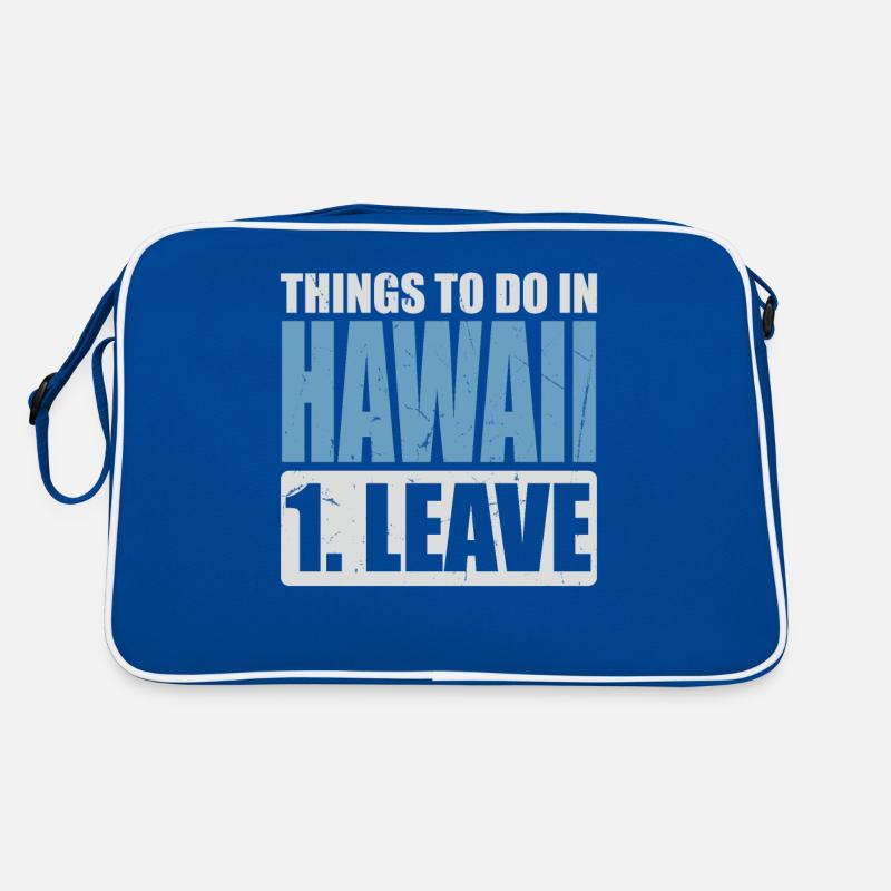 Hawaii Meme Retro Tasche
