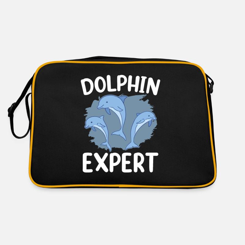 Expert Dauphin Dauphin Dauphin Amoureux des Dauphins Sac Retro