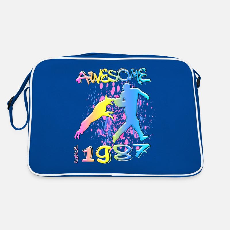 Awesome since 1987. Agility, Hundetraining Retro Tasche