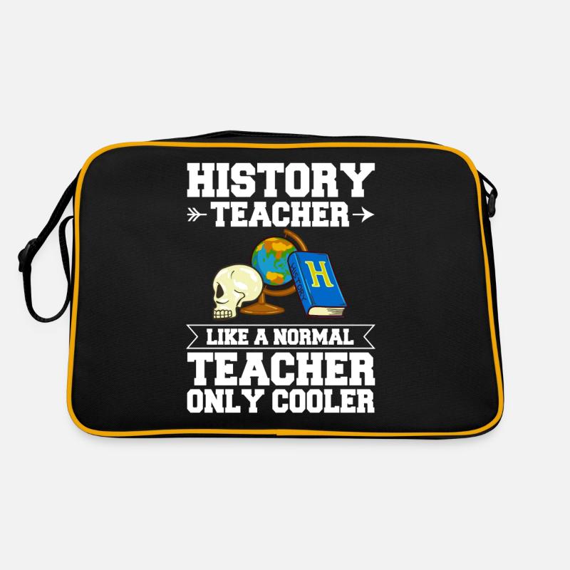 History Teacher Lesson Professor Historian Retro Bag