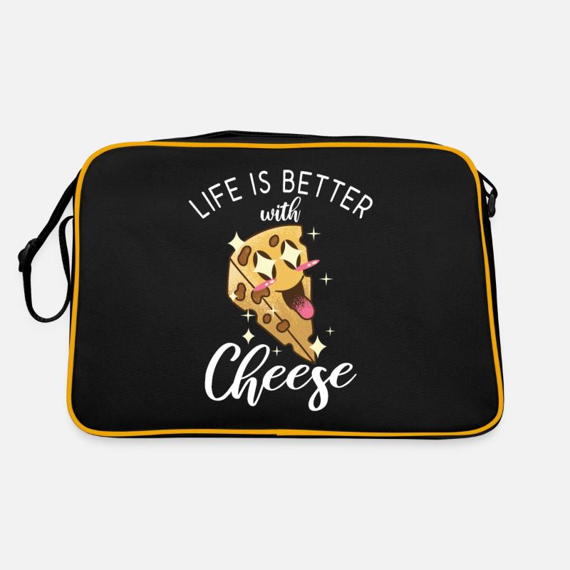 Snack Cheese Lover Cheese Gift Sac Retro