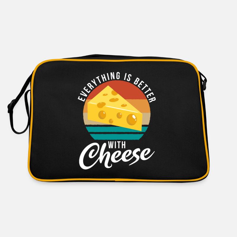 Snack Cheese Lover Cheese Gift Sac Retro