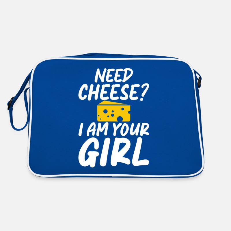 Snack Cheese Lover Cheese Gift Retro Bag