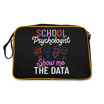 Psychologue scolaire Psychologie scolaire Psychologie - Sac Retro - noir/or - Dos