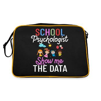 Psychologue scolaire Psychologie scolaire Psychologie - Sac Retro - noir/or - Dos
